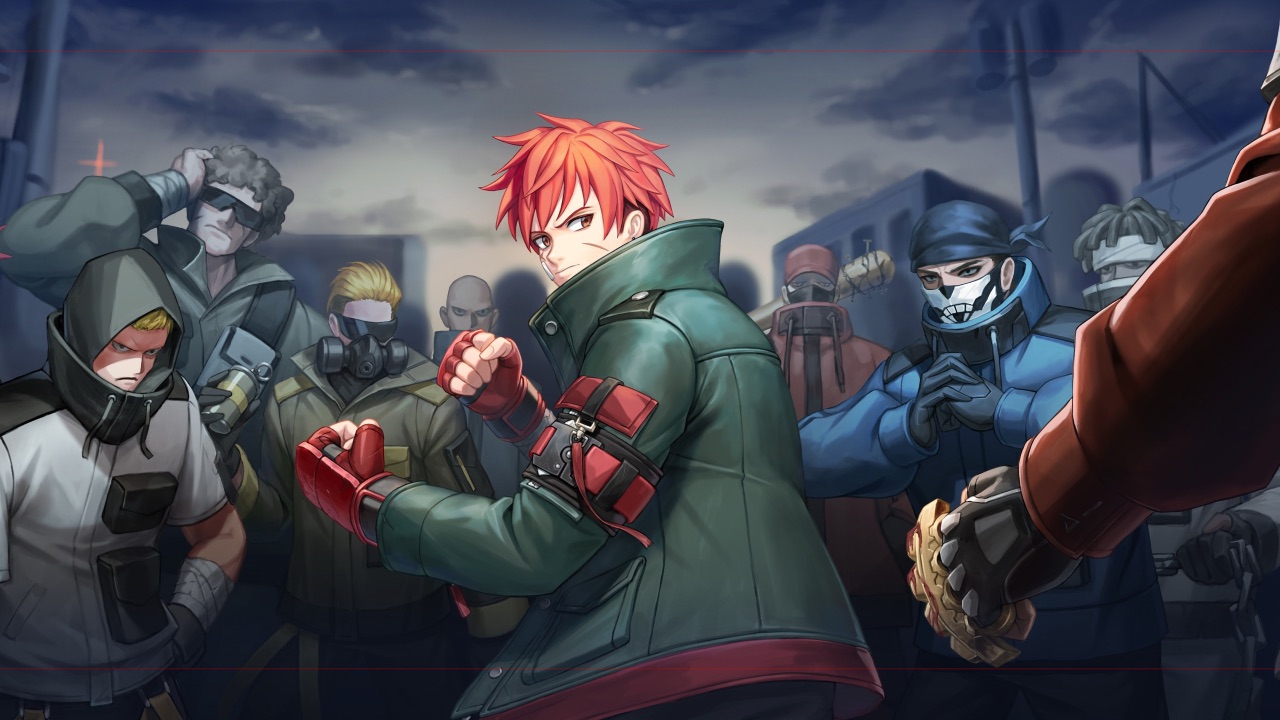 The featured image for our Wild Fighter Idle codes guide, featuring the protagonist from the game being surrounded by enemies.