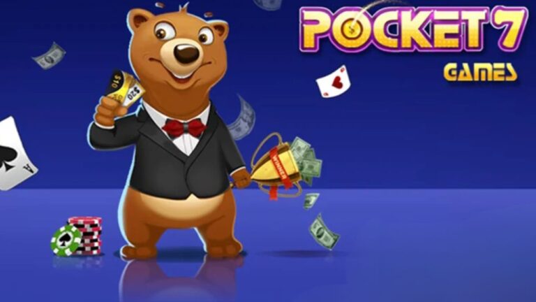 Featured Image for AviaGames. It features the logo in the top right corner and the mascot, the brown bear with cash in his paws.