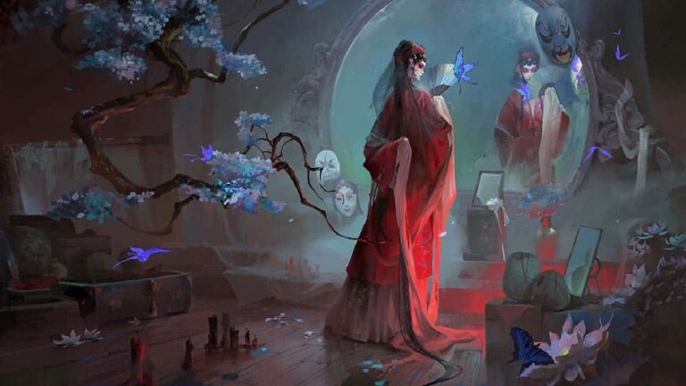 Featured Image for our news on Paper Bride 5. it features the bride wearing a Chinese red wedding gown.