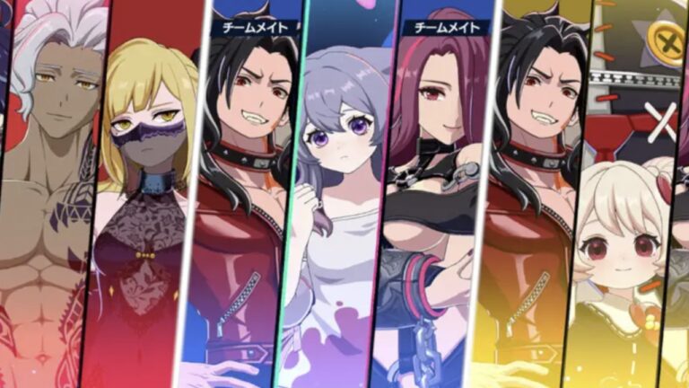 Feature image for our OUTRANKERS Tier List showing characters next to each other looking at the camera.