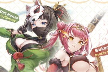 Feature image for our Cherry Tale Codes showing two anime girls looking at the camera and smiling.