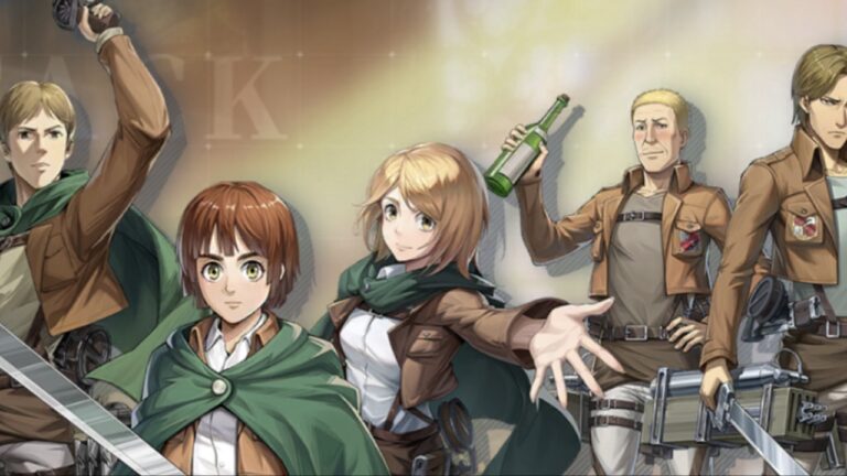 Feature image for our Titan Regiment Game Modes guide showing characters posing and looking at the screen.