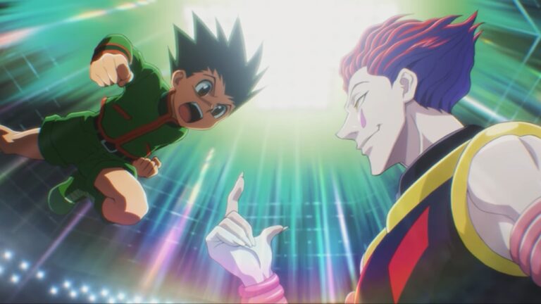 Feature image for our Hunter x Hunter Nen x Survivor Beginner Guide showing two characters fighting.
