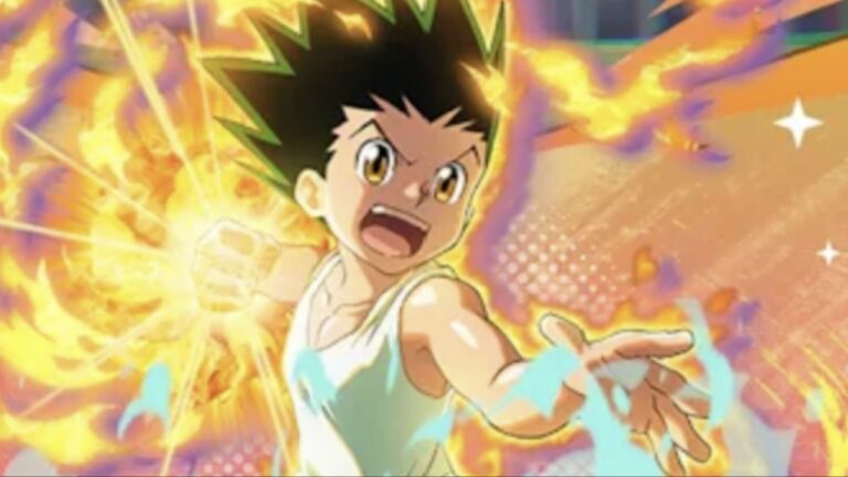 Feature image for our Hunter x Hunter Nen x Survivor Tier List showing Gon ready to throw a punch.
